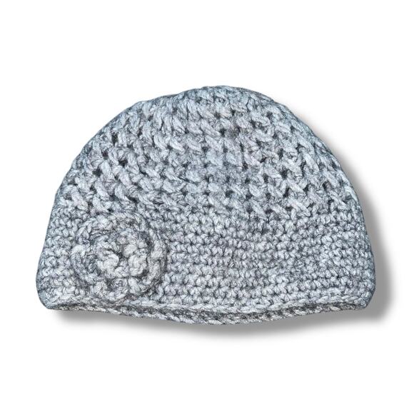 Fratelli Talli Firenze Italy Womens Alpaca 25% Knit Hat Beanie Italia Rose Gray - Picture 9 of 10